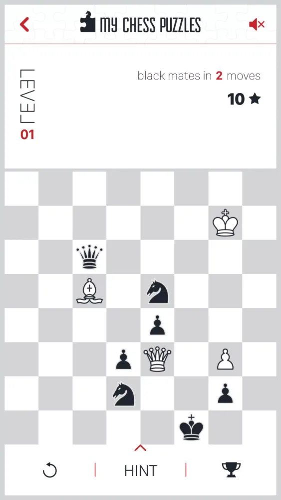 Captures d'écran de My Chess Puzzles