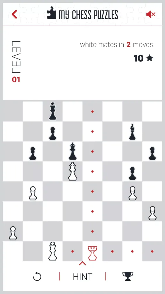 Captures d'écran de My Chess Puzzles