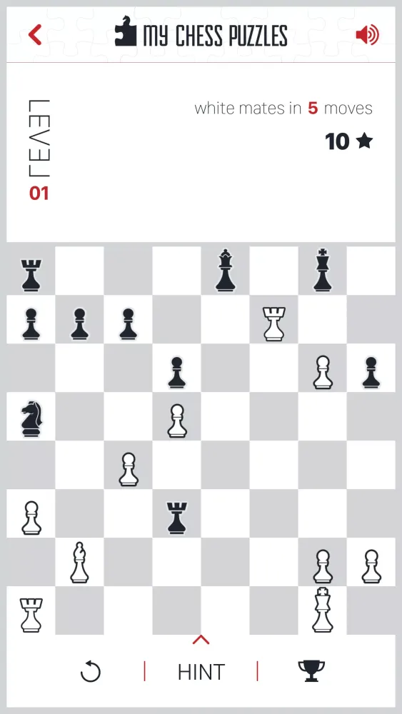 Captures d'écran de My Chess Puzzles