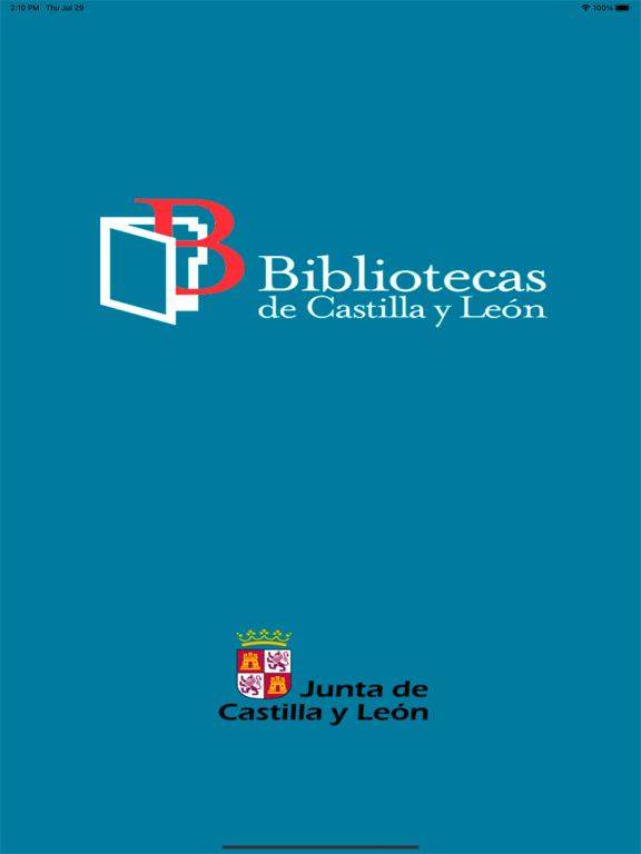 Скриншоты Bibliotecas Castilla y León iPad 