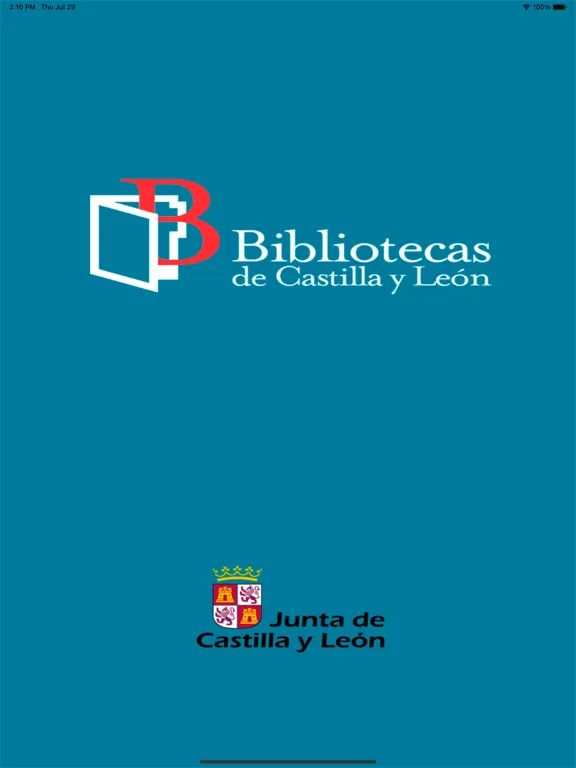 Bibliotecas Castilla y León iPad  スクリーンショット