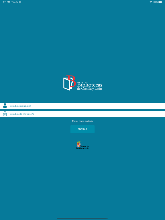 Скриншоты Bibliotecas Castilla y León iPad 