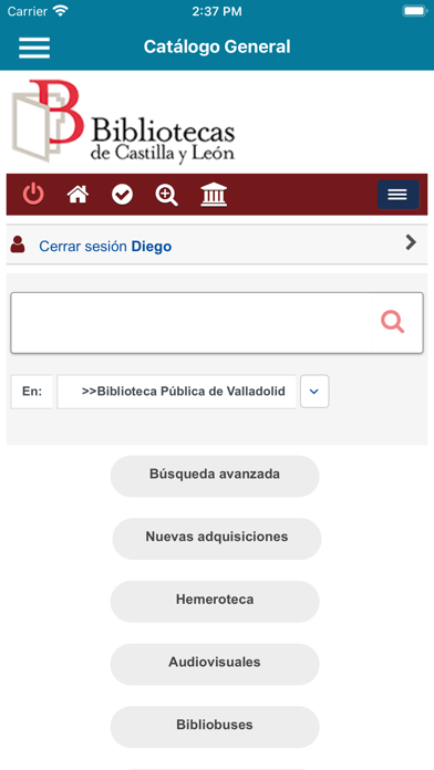 Скриншоты Bibliotecas Castilla y León