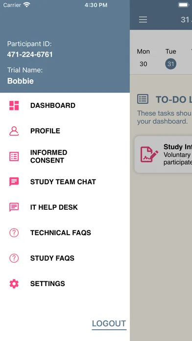 Bobbie Study Screenshots