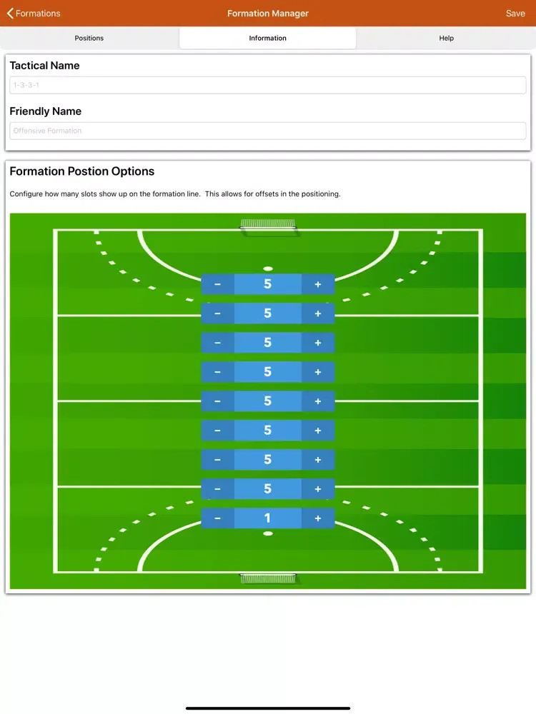 Capturas de pantalla de Field Hockey Stat Recorder3000 iPad 