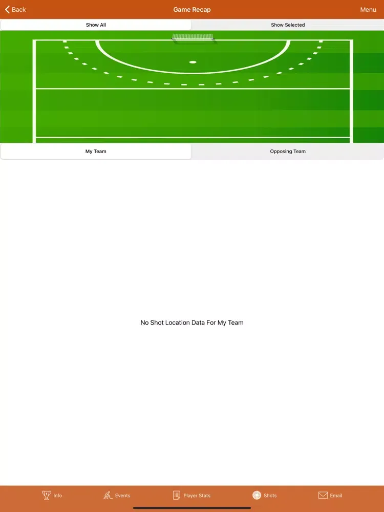 Capturas de pantalla de Field Hockey Stat Recorder3000 iPad 