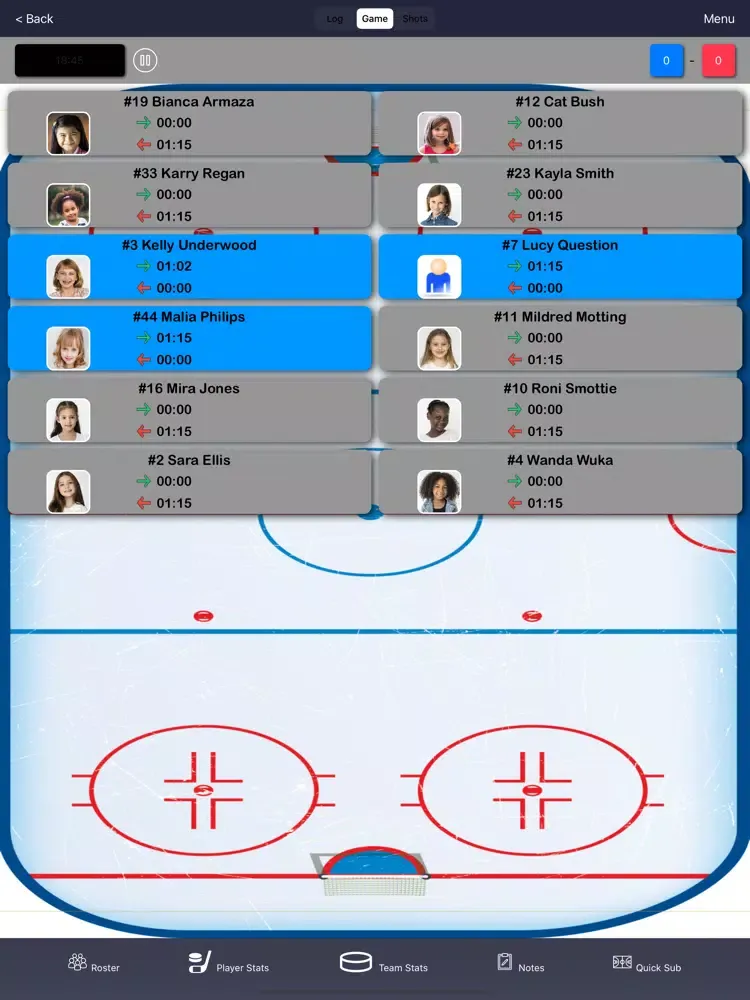 Скриншоты Hockey Stat Recorder 3000 iPad 