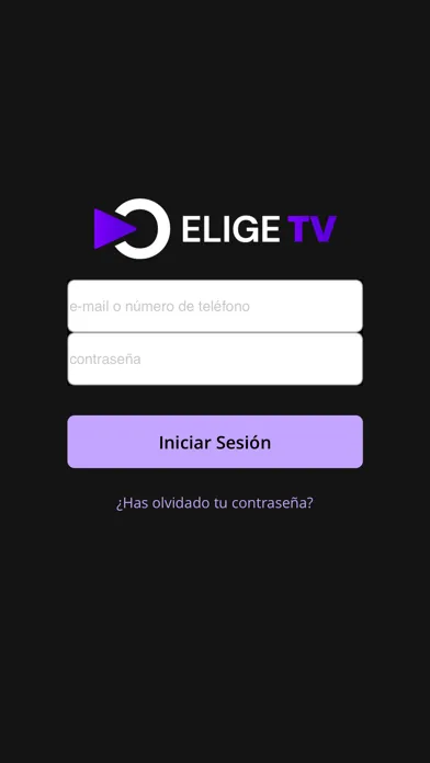 ELIGE TV Screenshots