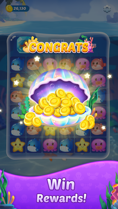 Ocean Crush: Blast Game Screenshots