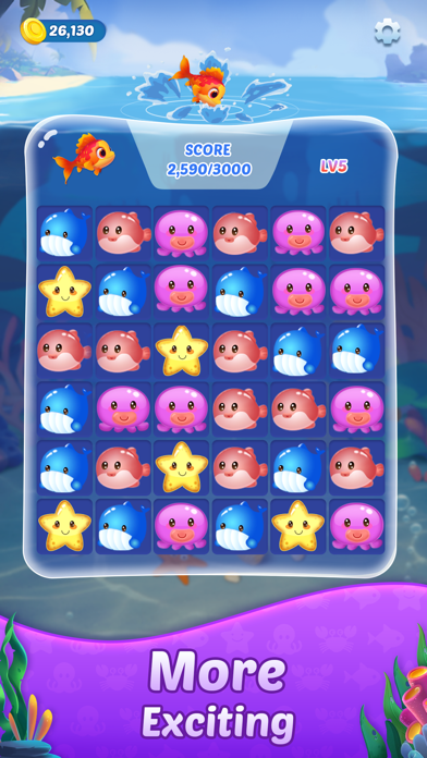 Ocean Crush: Blast Game Screenshots