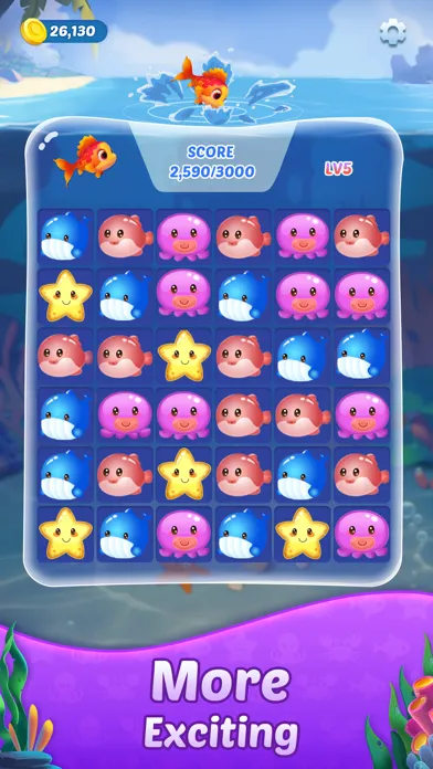 Tangkapan layar Ocean Crush: Blast Game