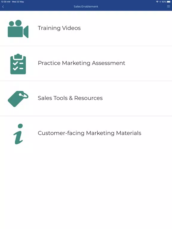 Скриншоты Henry Schein One Sales App iPad 