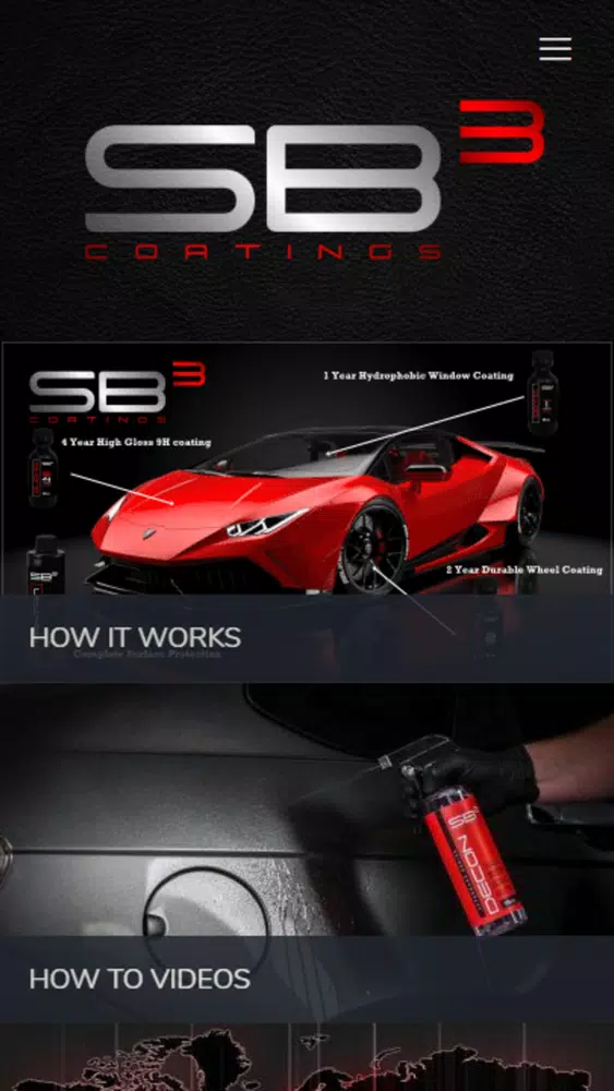ภาพหน้าจอของ SB3 Coatings