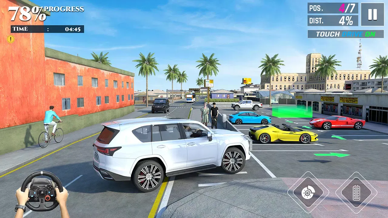 Offroad Prado Parking Car Game Screenshots