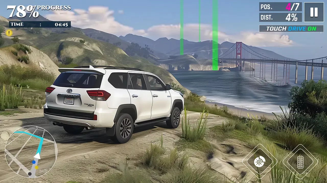 Offroad Prado Parking Car Game Screenshots