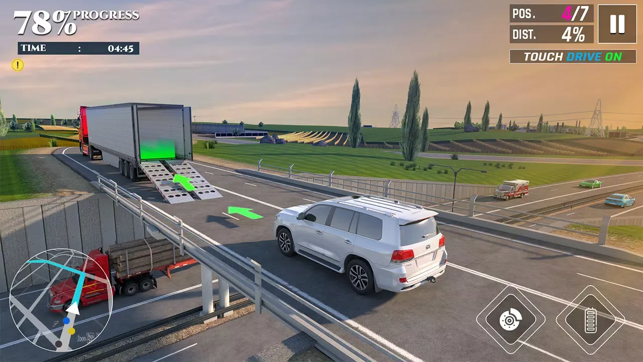 Offroad Prado Parking Car Game Screenshots