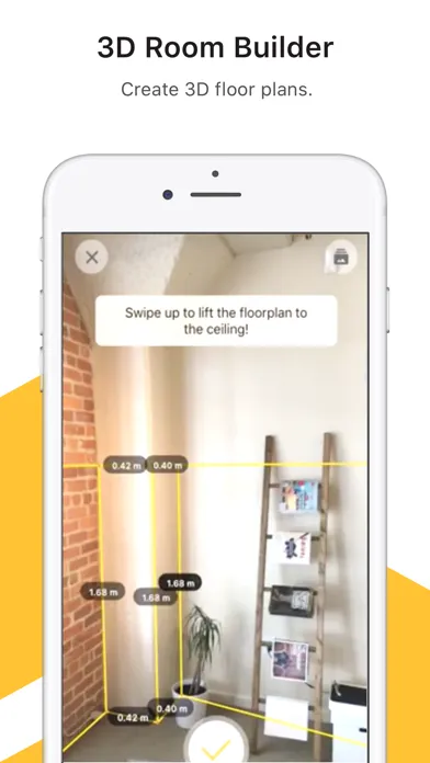 ภาพหน้าจอของ TapMeasure – AR utility