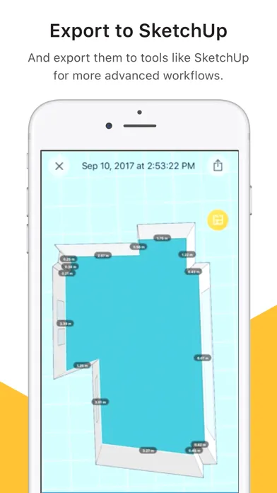ภาพหน้าจอของ TapMeasure – AR utility