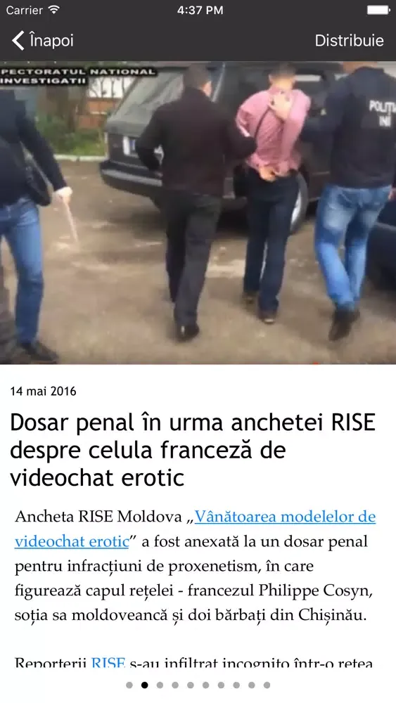 Screenshot di Rise Moldova