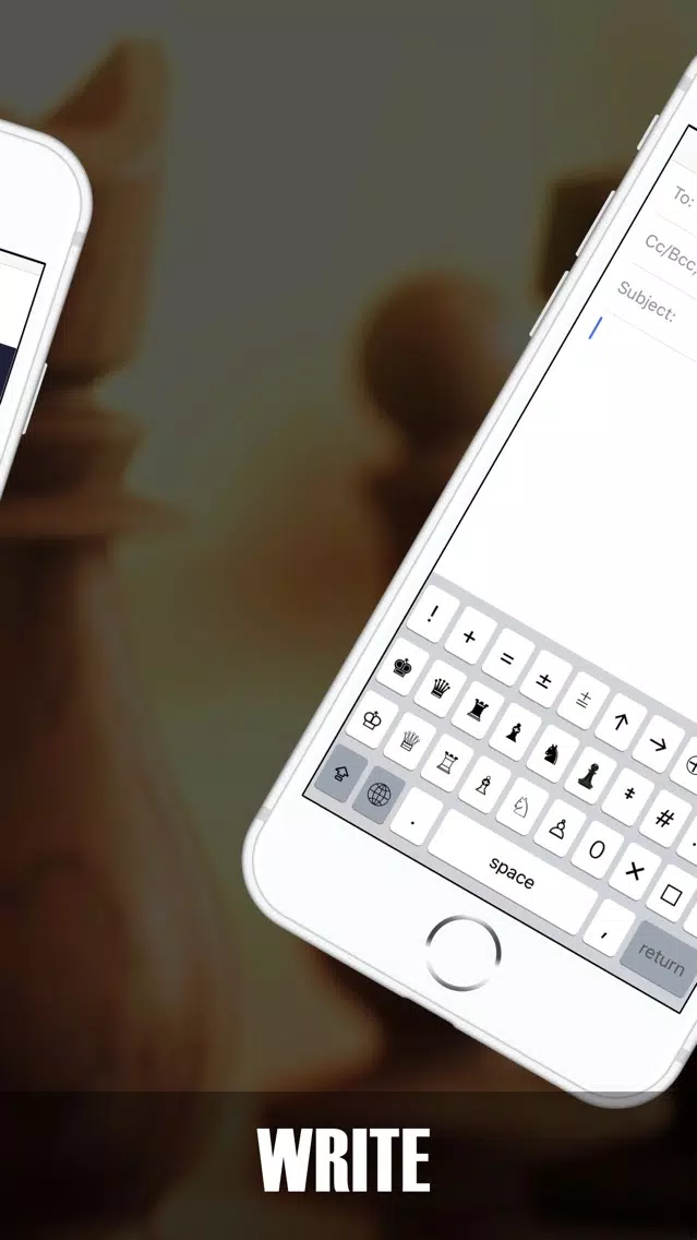Capturas de tela do Chess Keyboard: Professional