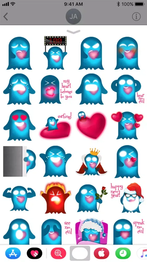 Screenshot di Heart-Glowing Ghost