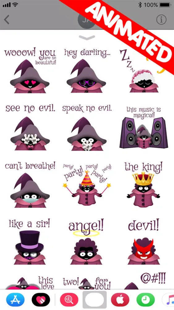 Скриншоты Cute Little Wizard (animated)