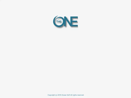 Tangkapan layar The One System iPad 