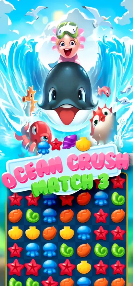 Ảnh chụp màn hình của Ocean Crush Blast