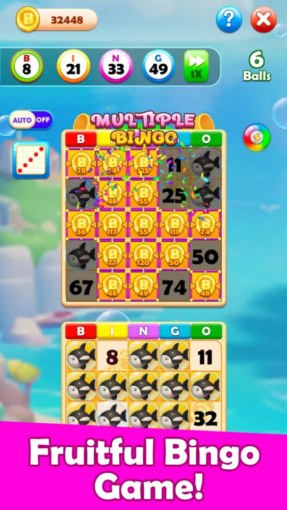 Captures d'écran de Bingo Ocean: Treasure Dive