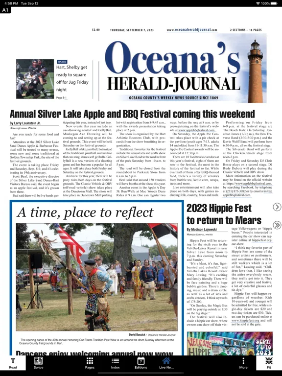 Oceana’s Herald-Journal iPad  স্ক্রিনশট