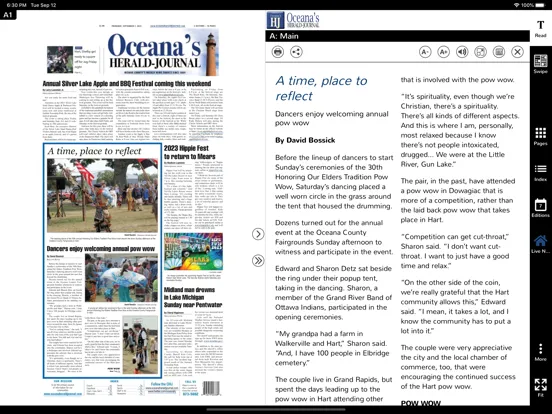 Oceana’s Herald-Journal iPad  স্ক্রিনশট