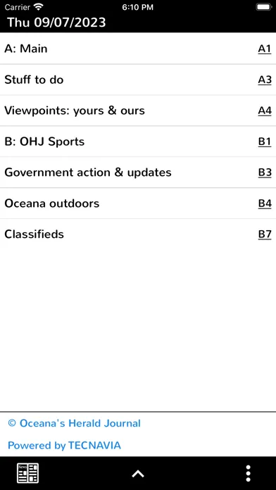 Oceana’s Herald-Journal স্ক্রিনশট