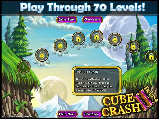 Capturas de tela do Cube Crash 2 Deluxe Same Game iPad 