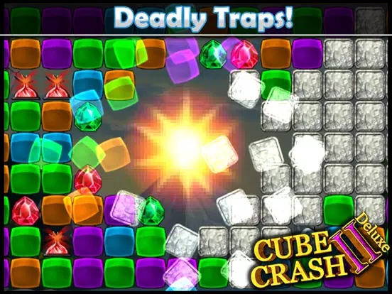 Capturas de tela do Cube Crash 2 Deluxe Same Game iPad 