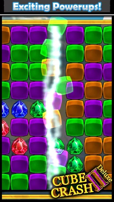 Capturas de tela do Cube Crash 2 Deluxe Same Game