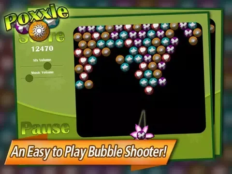 Zrzuty ekranu Poxxle - Relaxing Match 3 Bubble Bobble Popping Game iPad 