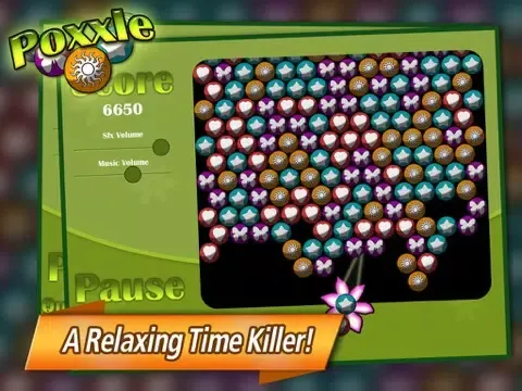 Zrzuty ekranu Poxxle - Relaxing Match 3 Bubble Bobble Popping Game iPad 