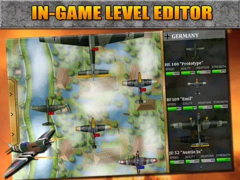 Strafe WW2 / WWII - Dogfighting Aces of the Second World War Plane Flying Game: USAF / RAF / Luftwaffe Pilots (1940 - 1945) iPad  سکرین شاٹس