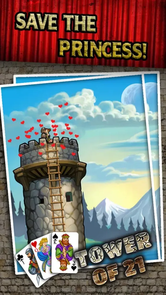 Capturas de pantalla de Tower of 21 Card Game FREE