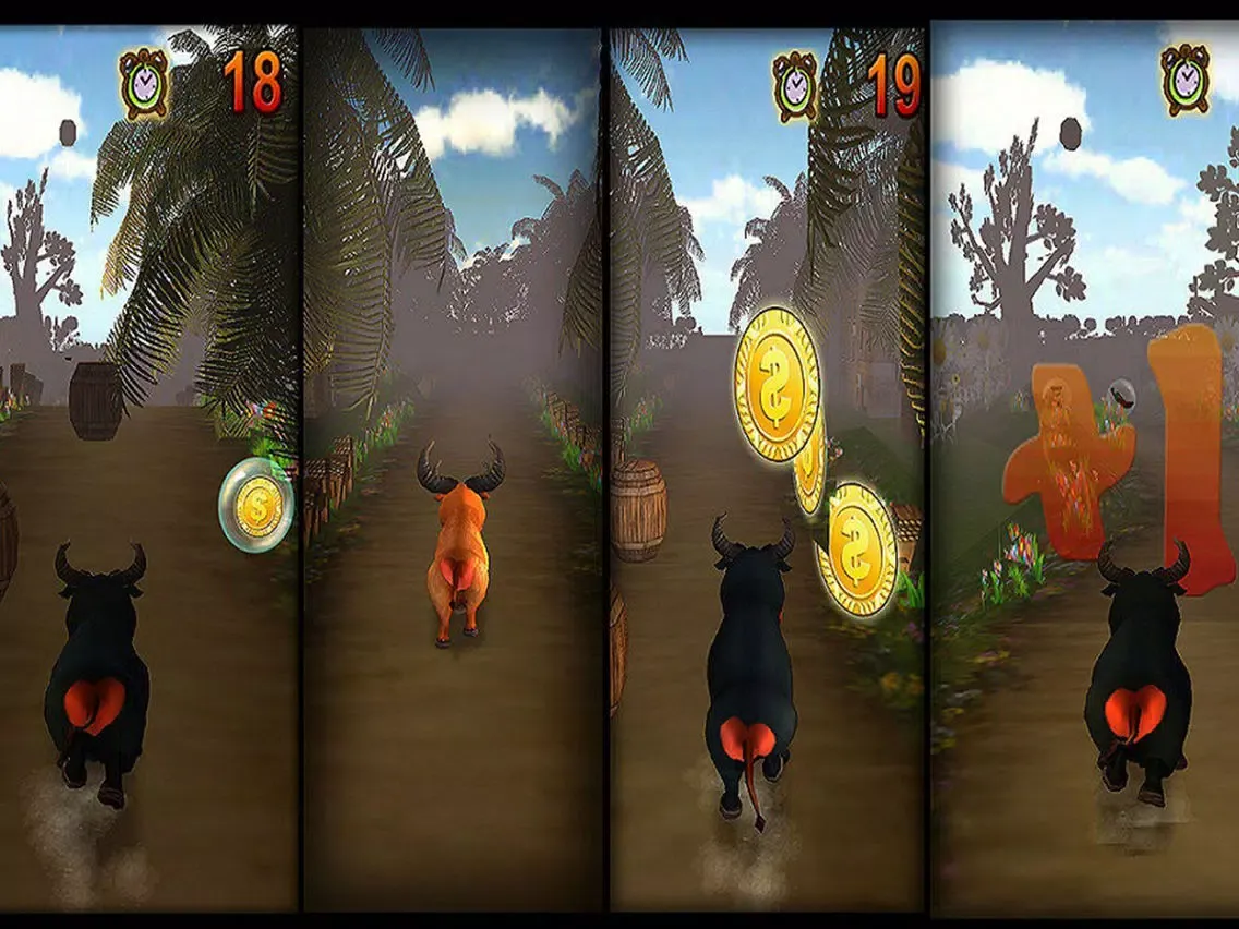 Monster Bull Attack : Bodacious Rodeo iPad  Screenshots