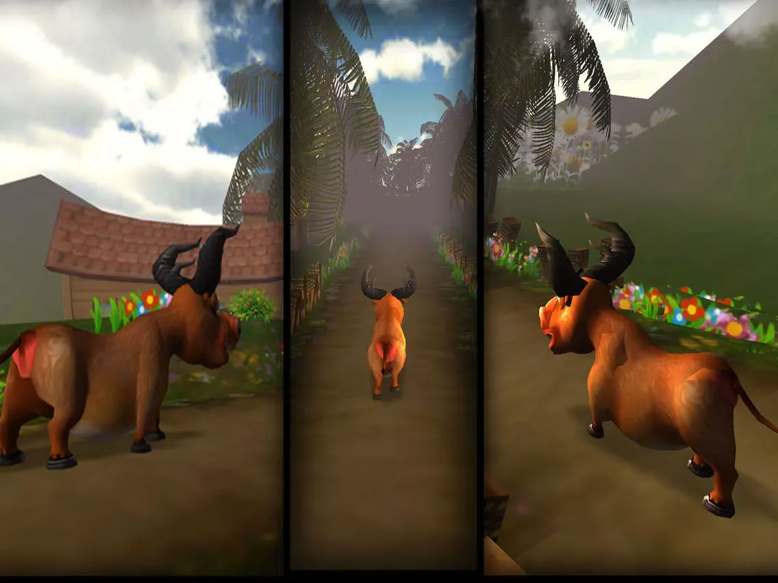 Monster Bull Attack : Bodacious Rodeo iPad  Screenshots