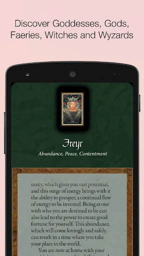 Capturas de tela do Faery Forest Oracle