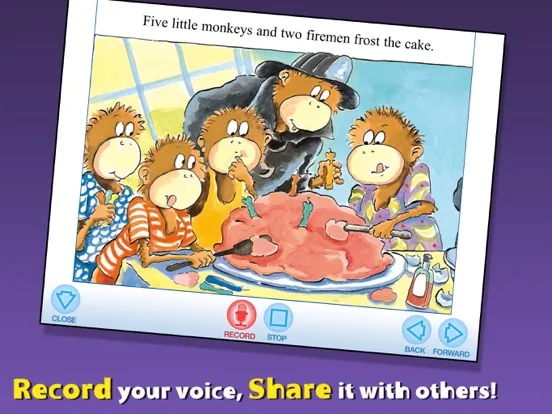 Скриншоты 5 Monkeys Bake a Birthday Cake iPad 