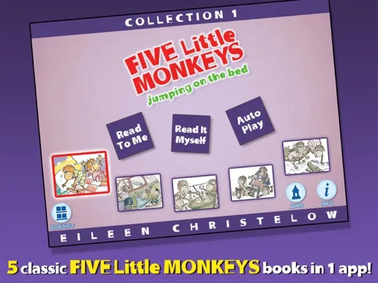5 Little Monkeys Collection #1 iPad 應用截圖