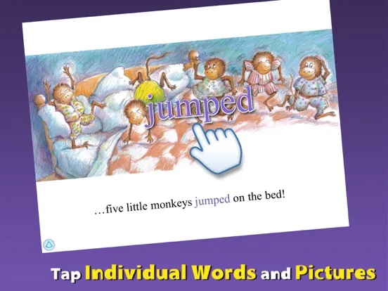 5 Monkeys Jumping on the Bed iPad  Screenshots