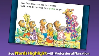 Ảnh chụp màn hình của 5 Monkeys Sitting in a Tree