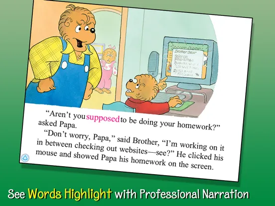 Berenstain Computer Trouble iPad  스크린샷