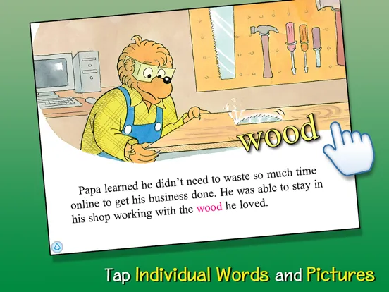 Berenstain Computer Trouble iPad  스크린샷