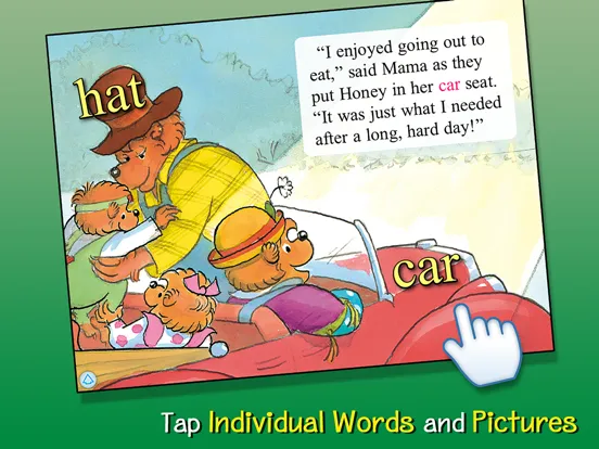 Screenshot di Berenstain Bears Go Out to Eat iPad 