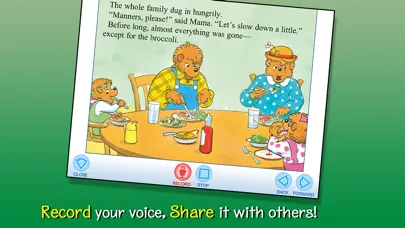 Screenshot di Berenstain Bears Go Out to Eat